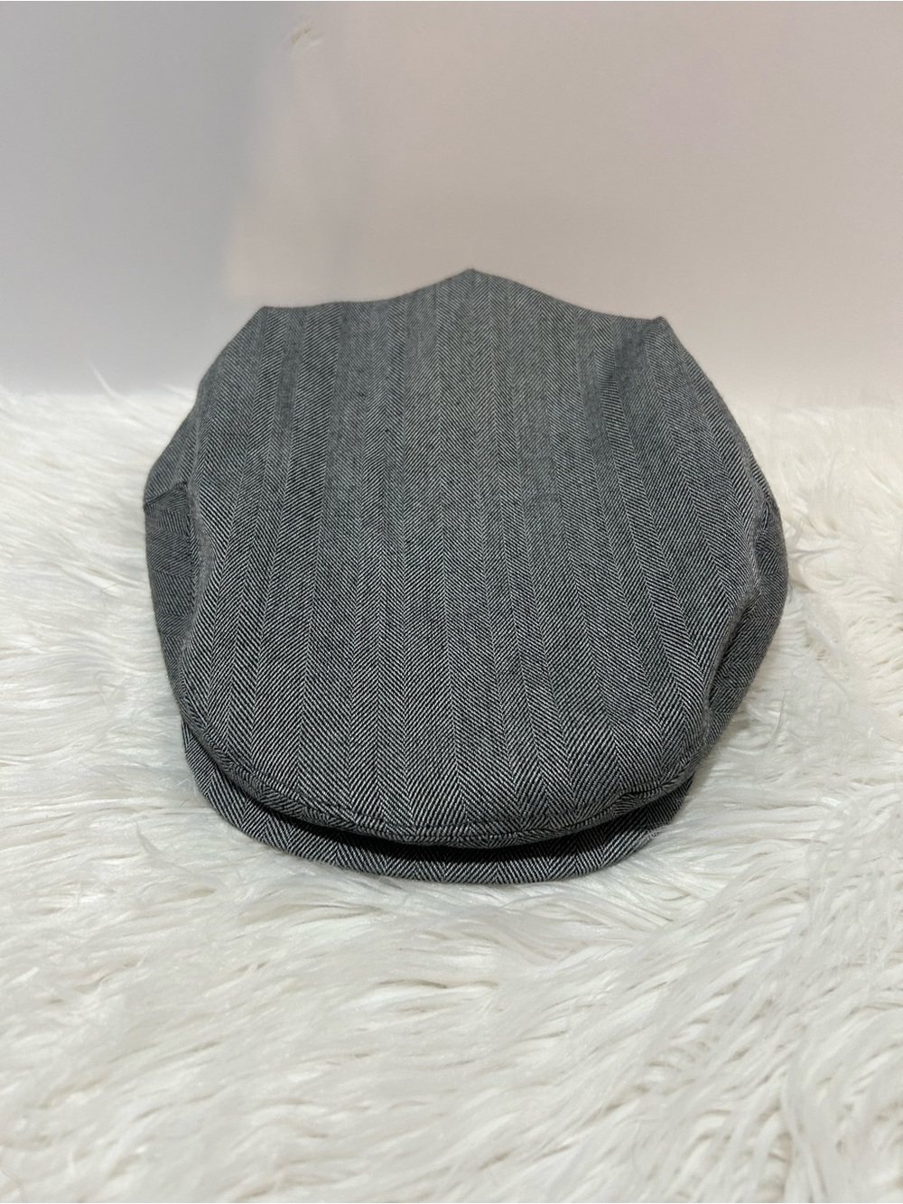 Stetson Gray Men’s Driver Herringbone Flat Cap